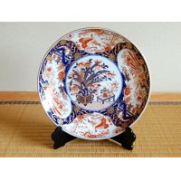 金襴木甲 尺５寸皿（45ｃｍ）