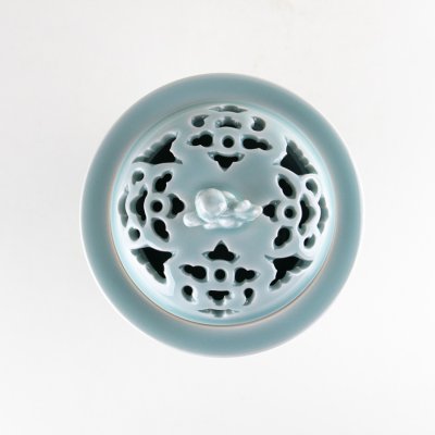 画像3: 梅濃唐草 （赤）茶碗