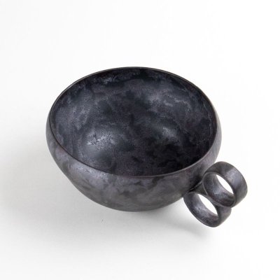 画像2: 金濃牡丹（大） 茶碗