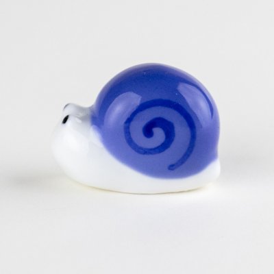 画像4: かたつむり(青) 置物