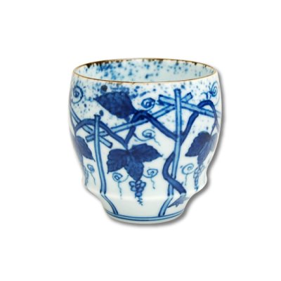 【有田焼】なごみ（丸型）日本酒グラス　SAKE GLASS