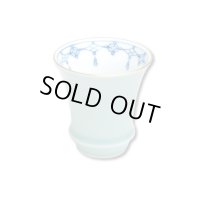青磁瓔珞（反り型）日本酒グラス SAKE GLASS