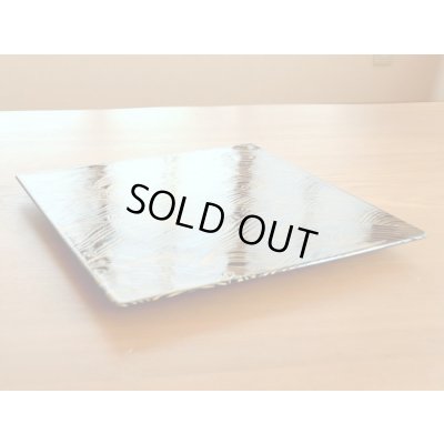 画像3: 錦荒磯（黒彩） 正角盛皿