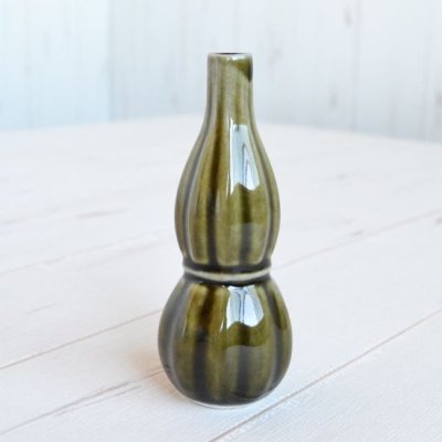 画像2: 花絵蒔（緑） マグカップ