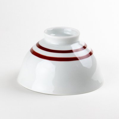 画像4: 剣先紋(赤) 茶碗