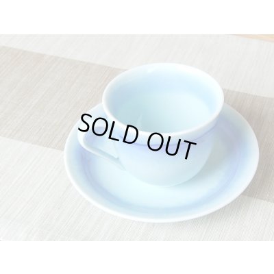 画像3: 海のシルクロード コーヒー碗皿(馬場真右エ門窯 / 木箱入)