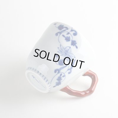 画像5: 花帯唐草(赤) マグカップ