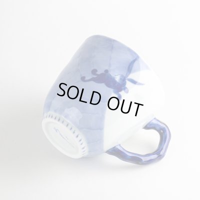 画像5: なごみ月兎（青） マグカップ