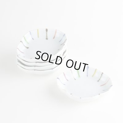 画像8: 染錦線十草 木甲小皿