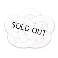 朱線梅むすび 銘々皿