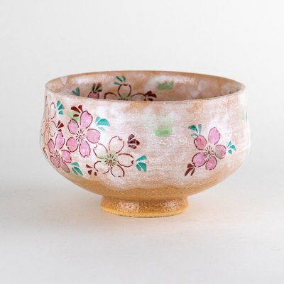 画像4: 錦桜 抹茶碗(木箱入)