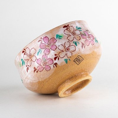 画像6: 錦桜 抹茶碗(木箱入)