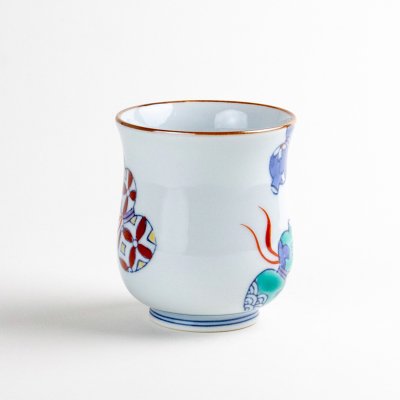 画像3: 鍋島六瓢(青) 湯呑