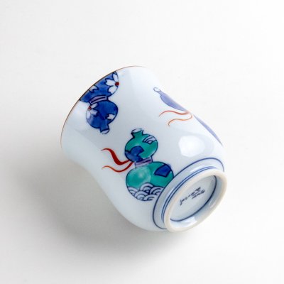 画像6: 鍋島六瓢(青) 湯呑