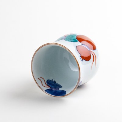 画像7: 【名入れ・名前入り】鍋島六瓢(赤) 湯呑