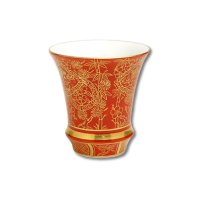 金彩松竹梅（反り型）日本酒グラス SAKE GLASS