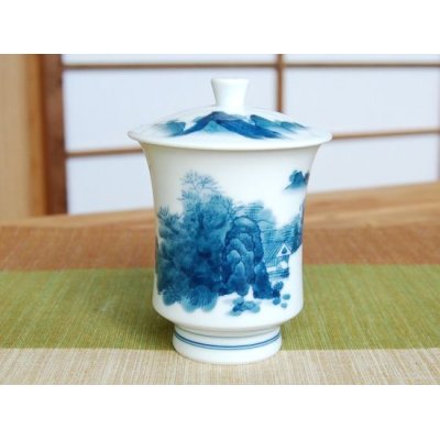 名入れ蓋付湯呑 - 有田焼やきもの市場・東京店 名入れ蓋付湯呑 - 有田焼やきもの市場・東京店