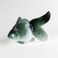 彩魚 帯皿