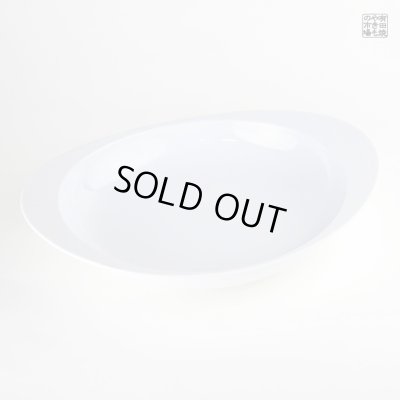 画像1: 白磁 極上のカレー皿（大）