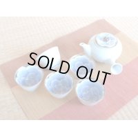内プラチナ牡丹 U急須茶器（化粧箱入）