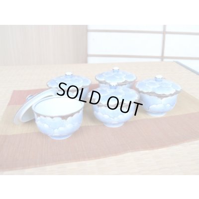 プラチナ牡丹 汲出し揃い（木箱入）