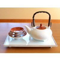 朱巻富貴長春 酒器台付屠蘇揃