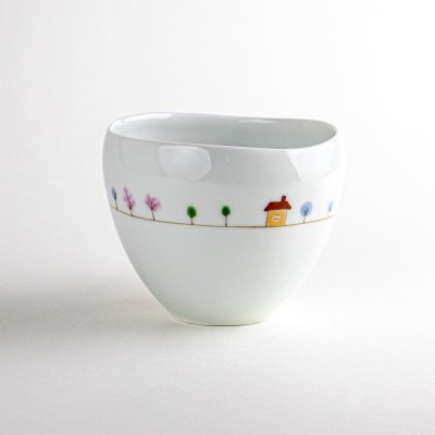 画像3: 米寿 お祝い 贈り物 マグカップ 無病息災を願った縁起物ギフト 有田焼 鍋島六瓢 青 米寿熨斗・メッセージカード付き 木箱入り
