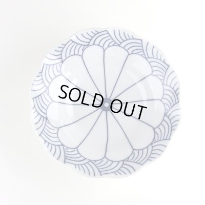 画像2: 菊割青海波 15ｃｍ深皿