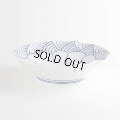 画像3: 菊割青海波 15ｃｍ深皿