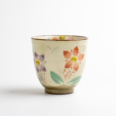 画像6: 花りんどう(赤)湯呑