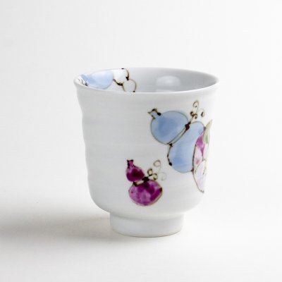 画像4: 花六瓢(青)湯呑