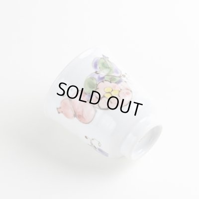 画像5: 【名入れ・名前入り】花六瓢(赤)湯呑