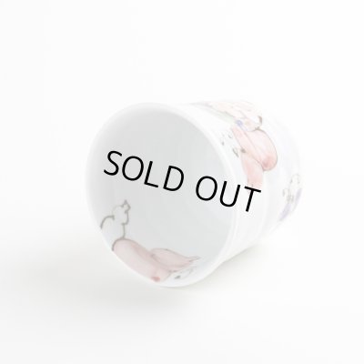 画像6: 【名入れ・名前入り】花六瓢(赤)湯呑