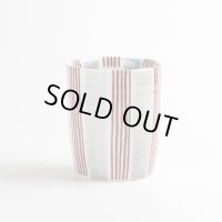 いなせ（赤）湯呑