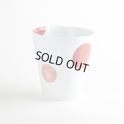 画像3: 二彩丸紋(赤) マグカップ