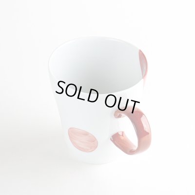 画像4: 二彩丸紋(赤) マグカップ