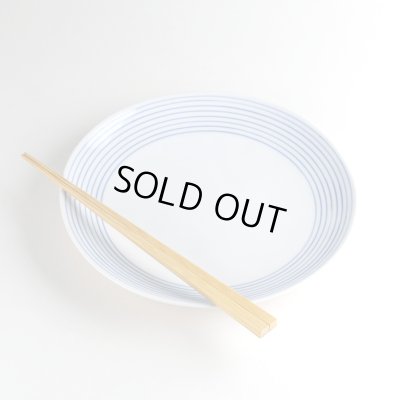 画像6: 二彩千筋 6.5寸皿(1枚)