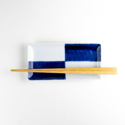 画像6: 市松 長角多用皿