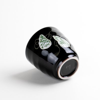 画像6: 【名入れ・名前入り】六瓢色彩(緑) 湯呑