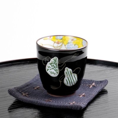 画像8: 【名入れ・名前入り】六瓢色彩(緑) 湯呑