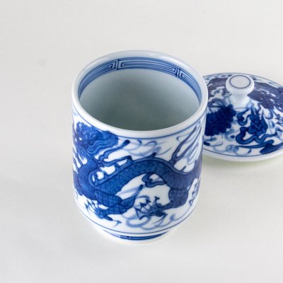 画像4: 富龍(特大)蓋付湯呑 ※寿司湯のみ並にかなり大きいです