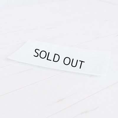 画像2: 陶切子(白) 長角皿