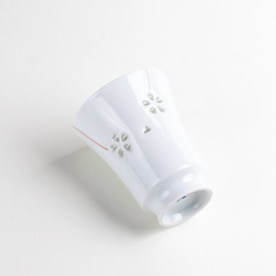 画像4: 水晶彫花あそび(赤)湯呑