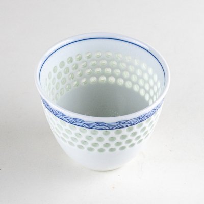画像2: 水晶彫青海波 煎茶
