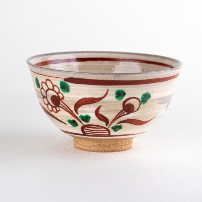 画像4: 赤絵万暦 抹茶碗 (木箱入)