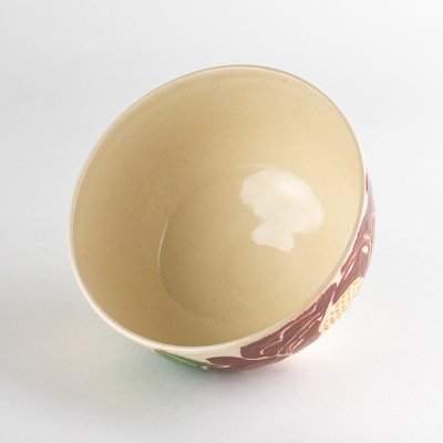 画像5: 切子牡丹 抹茶碗(木箱入)