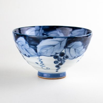画像1: 渕濃ぶどう （特大）茶碗