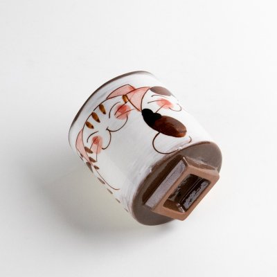 画像4: 仲良しネコ(赤) 湯呑