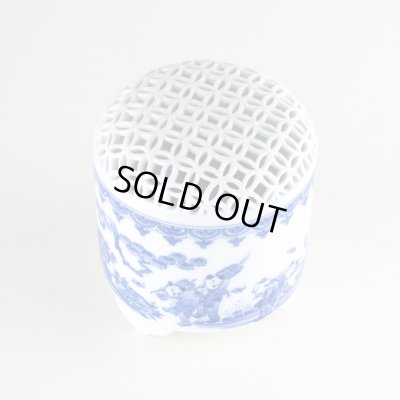 画像4: 唐子 透し香炉(木箱入)