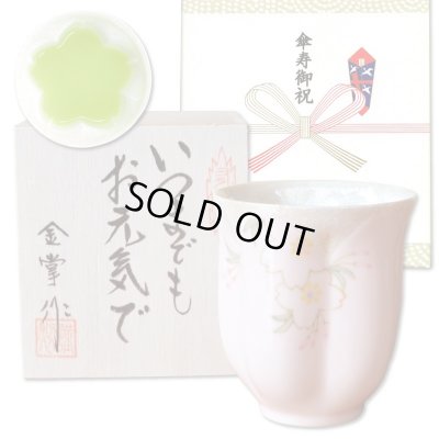 画像1: 【名入れ・名前入り】油滴天目（大） 湯呑（馬場真右エ門窯/木箱付）